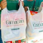 Entrega das Cestas de Natal na sede começa com cuidado e atenção à população, distribuição segue nesta segunda-feira