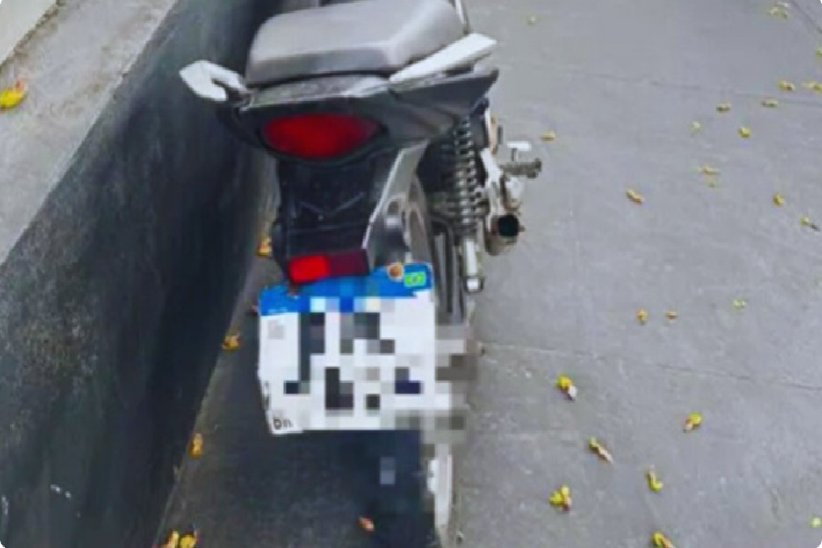 Polícia Militar detém motociclista a bordo de veículo com restrição de roubo no Jardim Limoeiro