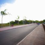 Com avanço das obras, ponte de Itacimirim recebe pavimentação asfáltica e tem tráfego liberado