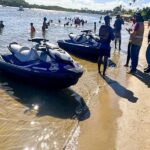 Ação intensifica fiscalização de motos aquáticas em Barra do Jacuípe para garantir segurança