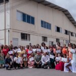 Formatura do Ponto da Moda promove exposição de roupas feitas com tecidos e materiais recicláveis